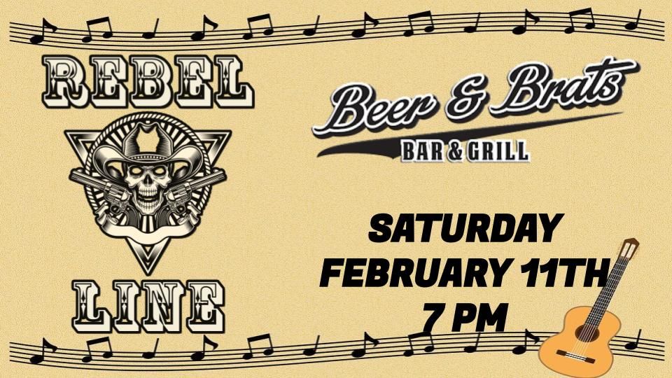 Rebel Line Beer & Brats, Beer & Brats inc., Midland, February 11 2023