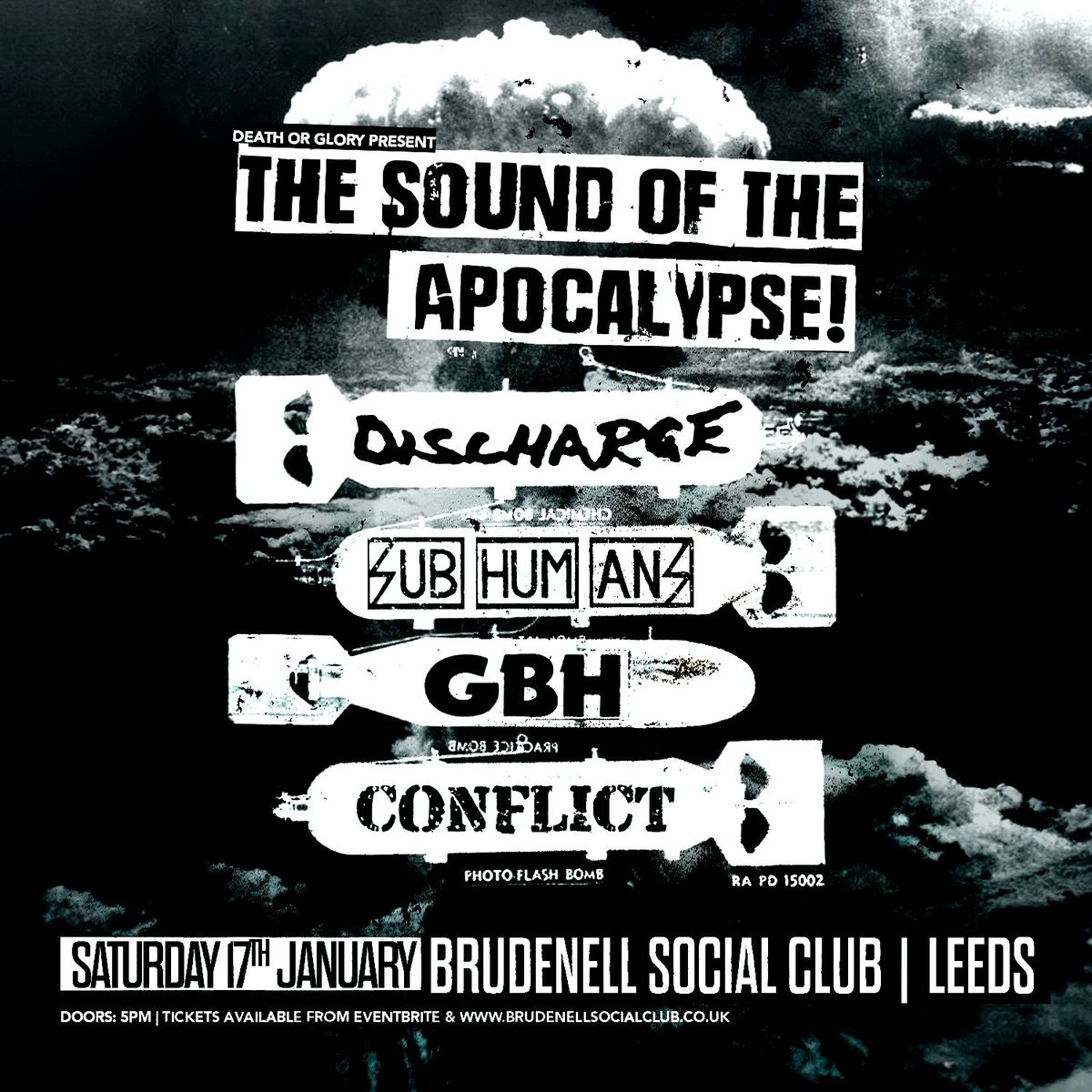 The Sound of the Apocalypse in Leeds, 17 January | Event in Leeds | AllEvents