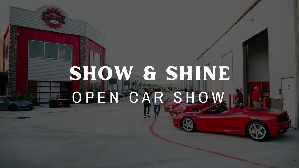 Garage Ultimate SHOW & SHINE Open Car Show, Garage Ultimate of
