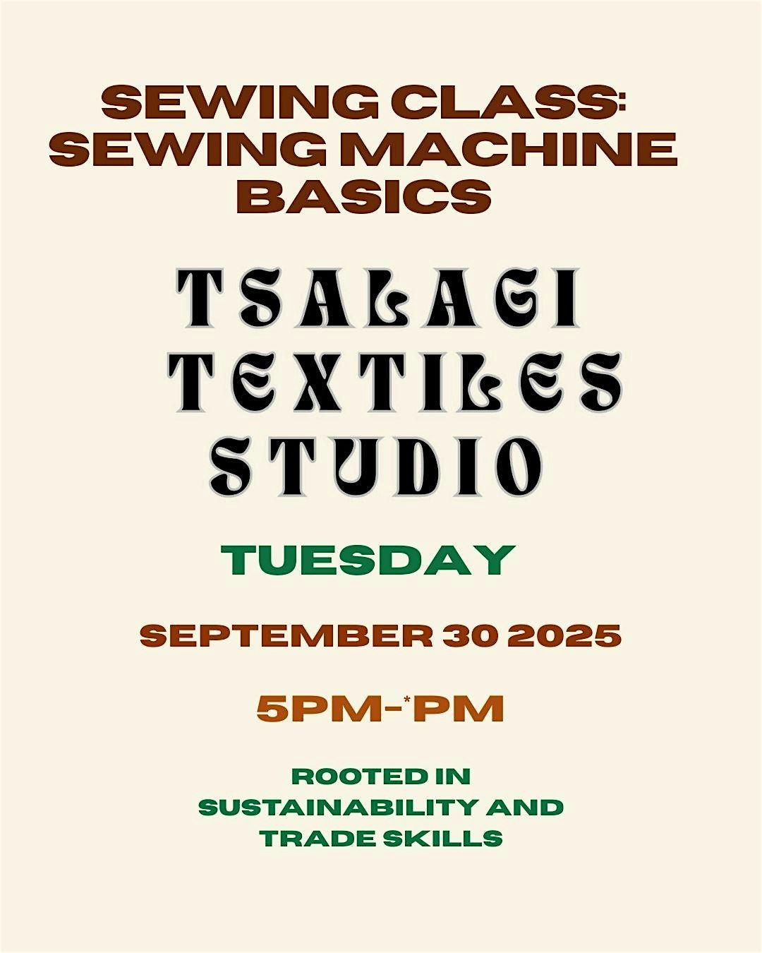 Sewing Machine Basics, 16 December | Event in Baltimore | AllEvents