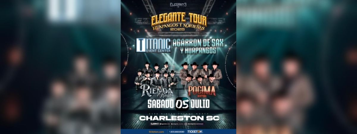 CONJUNTO RIENDA REAL Y LA POCIMA NORTEÑA in North Charleston, 5 July | Event in North Charleston | AllEvents