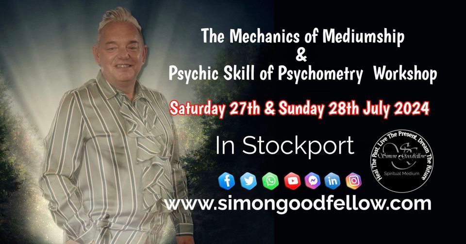 Mechanics of Mediumship Workshop in Stockport , Arthur Greenwood Day ...