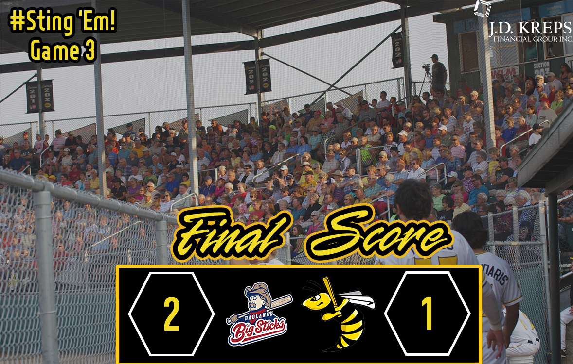 Wilmar Stingers at Badlands Big Sticks at Dakota Community Bank and Trust Ballpark, 26 May | Event in Dickinson
