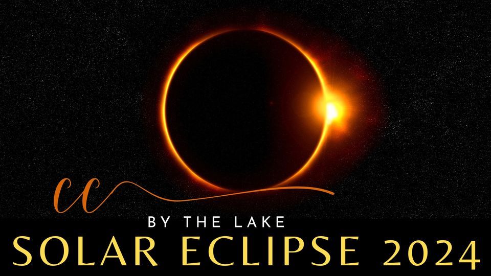 Two Point Five Minutes of Darkness 2025 Solar Eclipse, C&C by the Lake