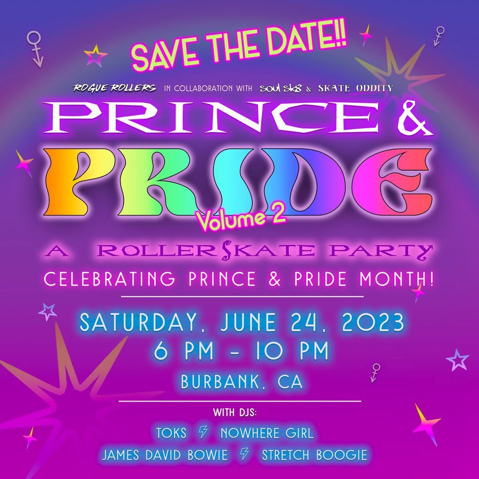 Prince & Pride A Roller Skate Party Celebrating Princes Birthday