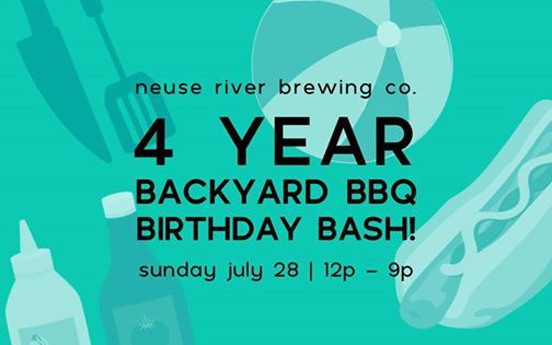 4 Year Backyard Bbq Birthday Bash At Neuse River Brewing Company