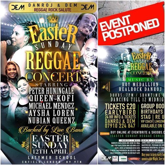 Easter Sunday Reggae Concert The Latymer School Waltham Abbey April 17 2022 Allevents In Northwest Reggae Festival 2022