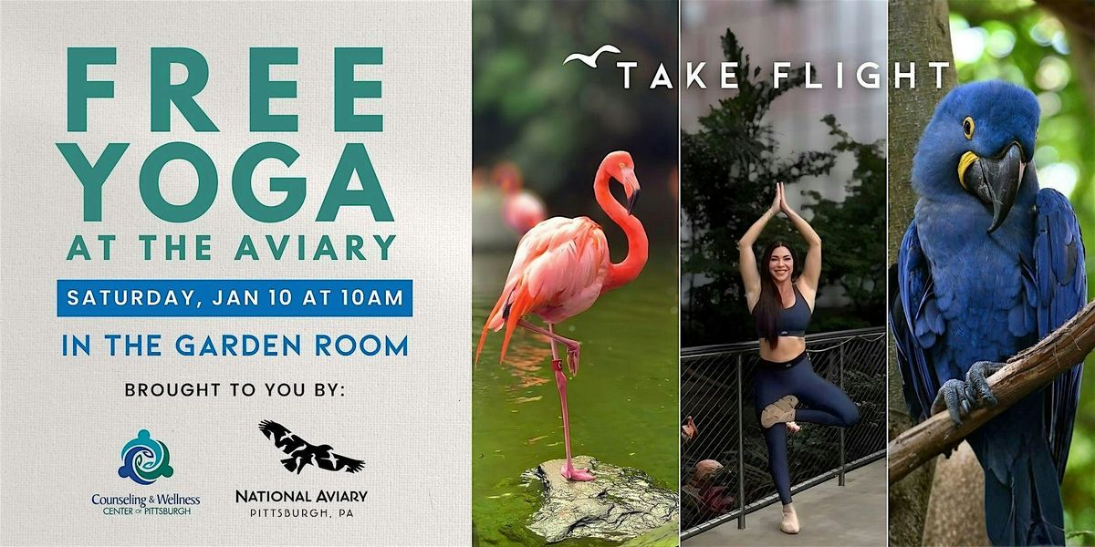 Free Yoga at the National Aviary, 10 January | Event in Pittsburgh | AllEvents