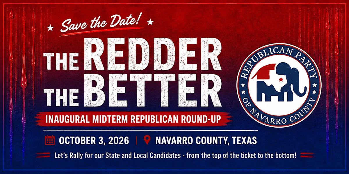 The Redder The Better, 10834 Nelson Loop, Streetman, 3 October 2026 ...