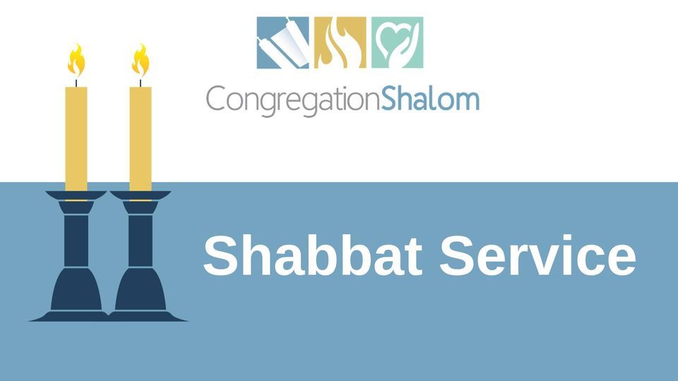 Shabbat Service, Congregation Shalom, North Chelmsford, February 16 ...