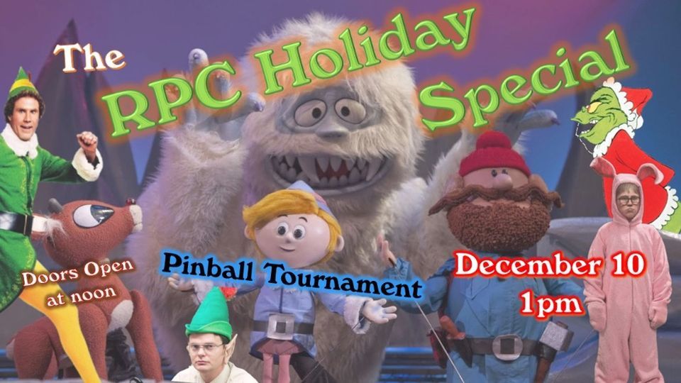 RPC Holiday Special, Richmond Pinball Collective, December 10 2023