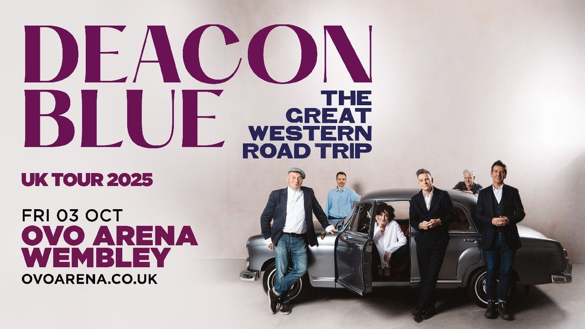 Deacon Blue at OVO Arena Wembley, 3 October | Event in London | AllEvents