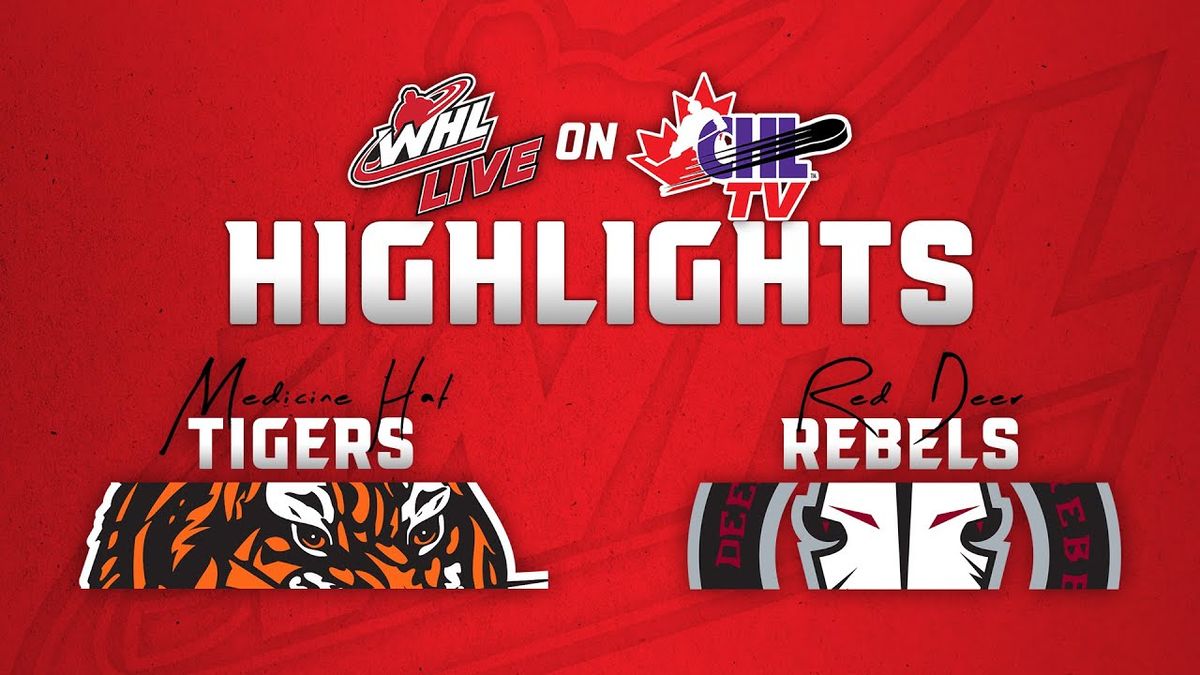 Medicine Hat Tigers at Red Deer Rebels at Marchant Crane Centrium at Westerner Park, 21 November | AllEvents