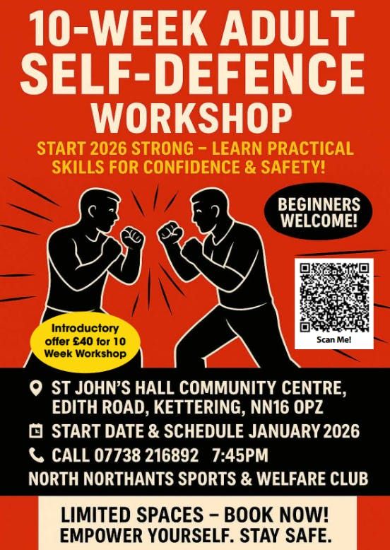 10 Week Adult Self Defence Course - KETTERING