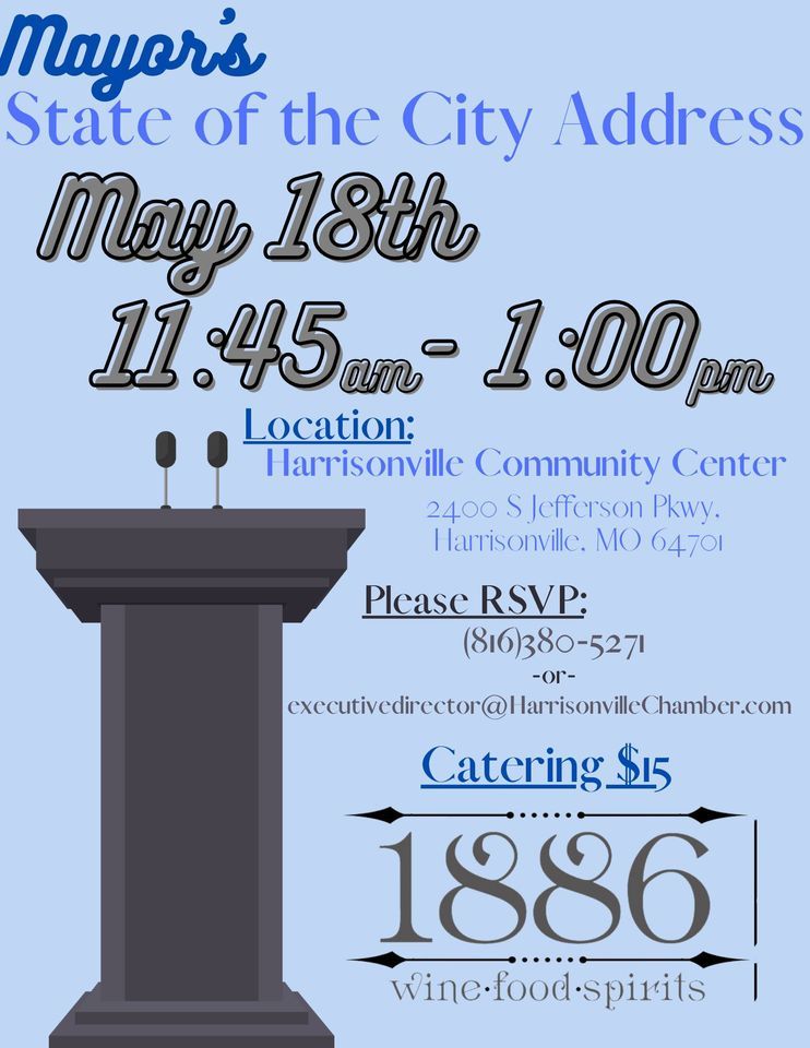 Mayors State of the City Address Luncheon, Harrisonville Parks