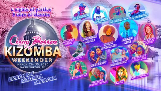 Dc Cherry Blossom Kizomba Weekender 2020 At Washington D C
