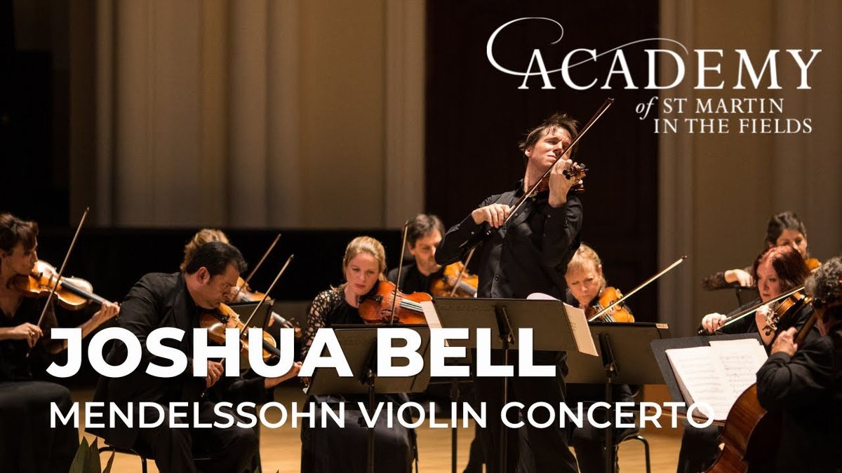San Francisco Symphony - Joshua Bell & Academy of St Martin in the Fields at Davies Symphony Hall, 1 March
