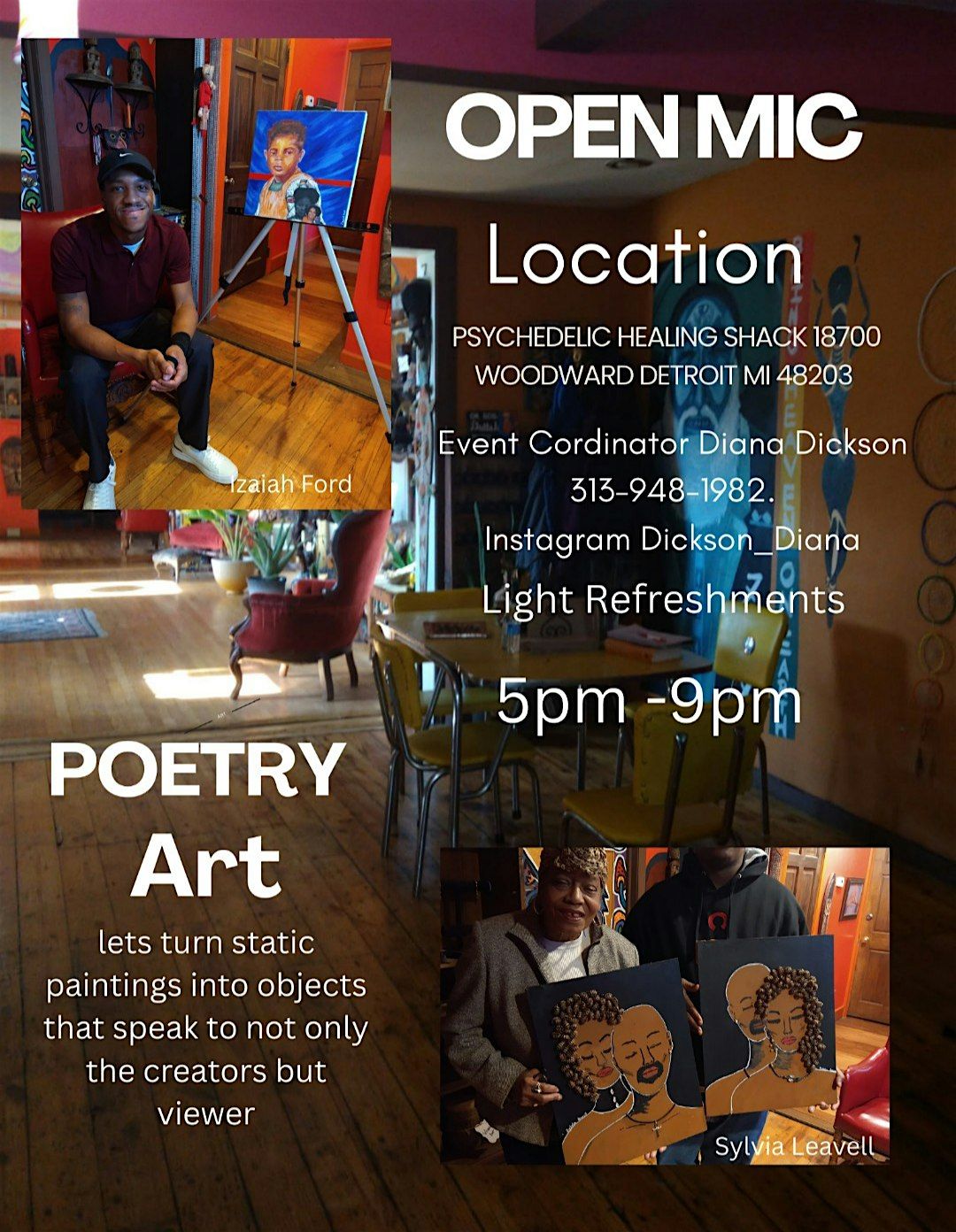 Paintings need a story.  So make up one, & perform it & have fun, 6 December | Event in Detroit | AllEvents