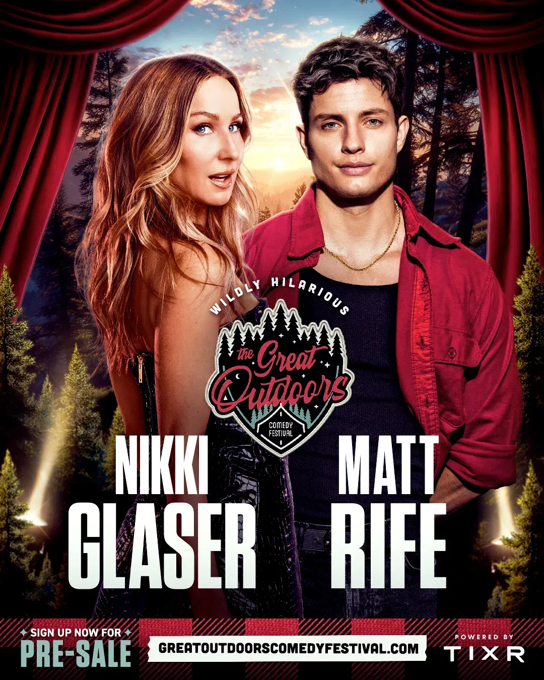 Great Outdoors Comedy Festival: Matt Rife & Nikki Glaser - Weekend Pass, 5 August | Event in Halifax | AllEvents