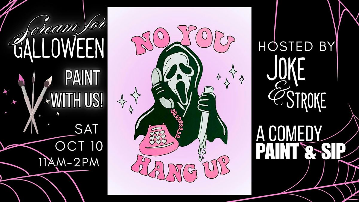 Galloween a Comedy Paint and Sip, 10 October | Event in Riverside | AllEvents