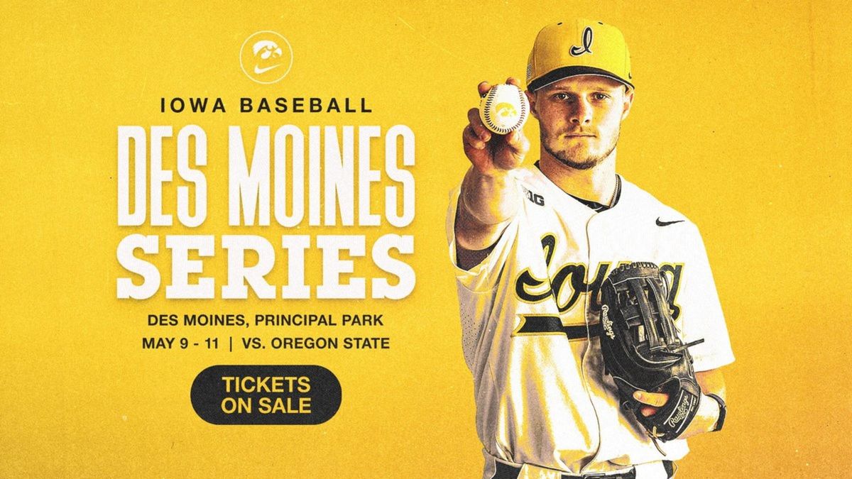 Oregon State Beavers at Iowa Hawkeyes Baseball, 10 May | Event in Des Moines | AllEvents
