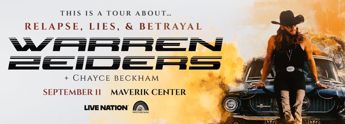 Warren Zeiders with Chayce Beckham, 8 October | Event in Halifax | AllEvents