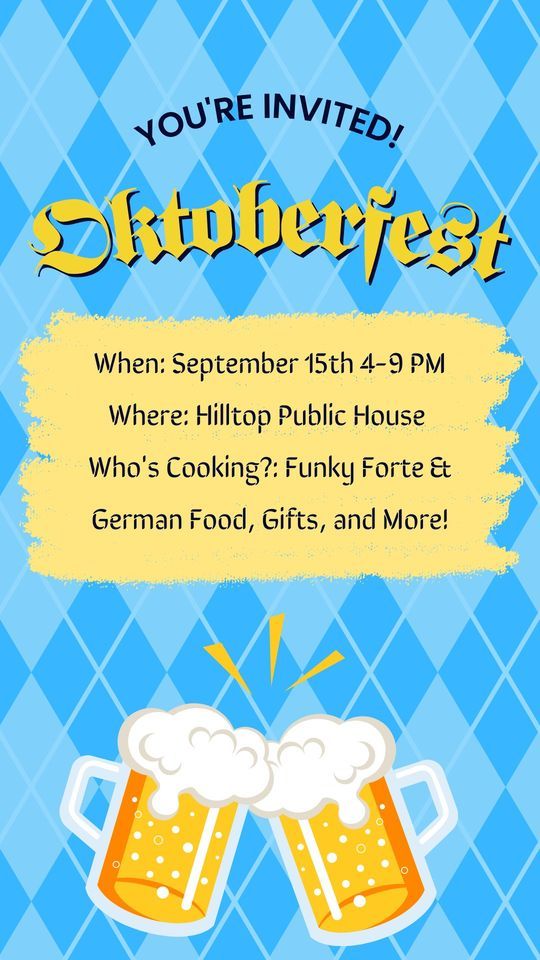 Hilltops Oktoberfest, Hilltop Public House, Montgomery, 15 September