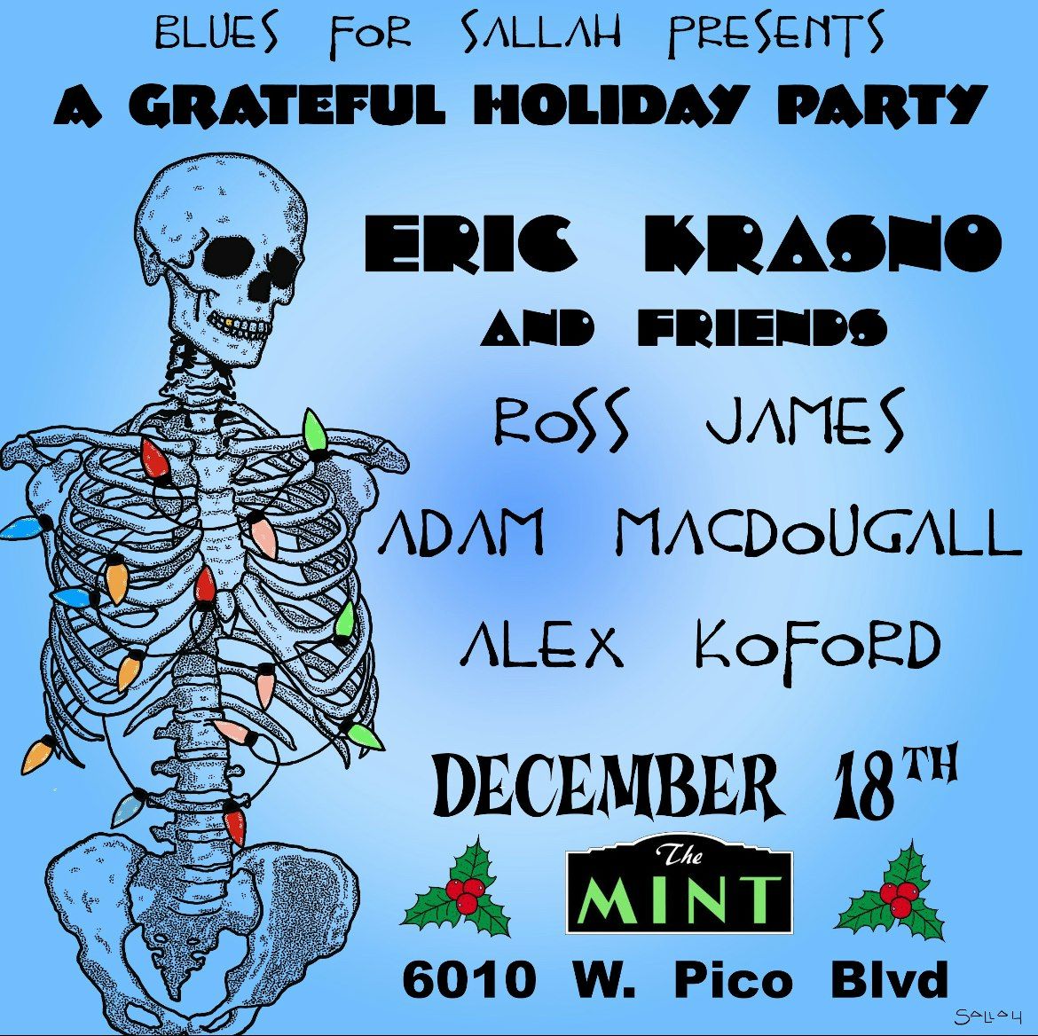 Eric Krasno with Ross James, Adam MacDougal, and Alex Koford and more, 19 December | Event in Beverly Hills