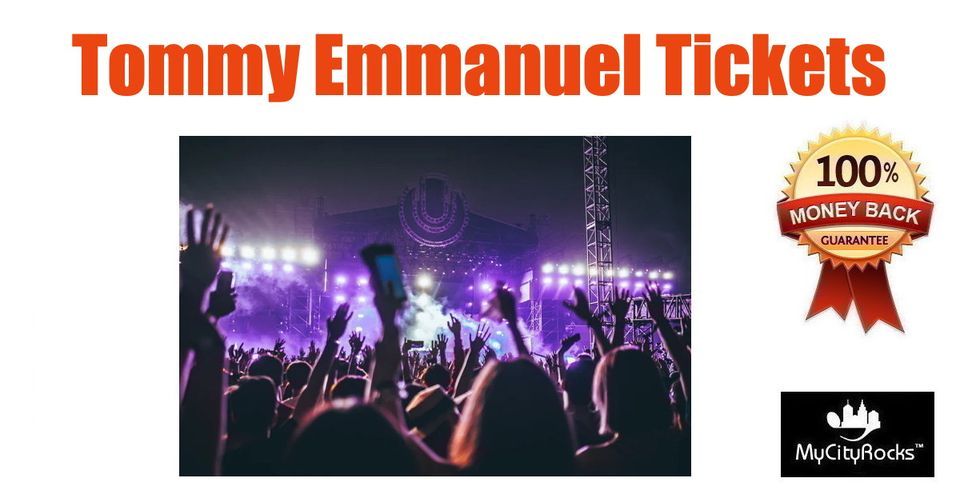Tommy Emmanuel Tickets Sacramento CA Crest Theatre, Crest Sacramento