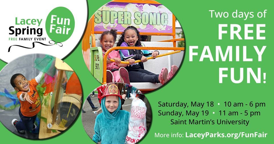 Lacey spring fun fair saint martin s university lacey 18 may 2024