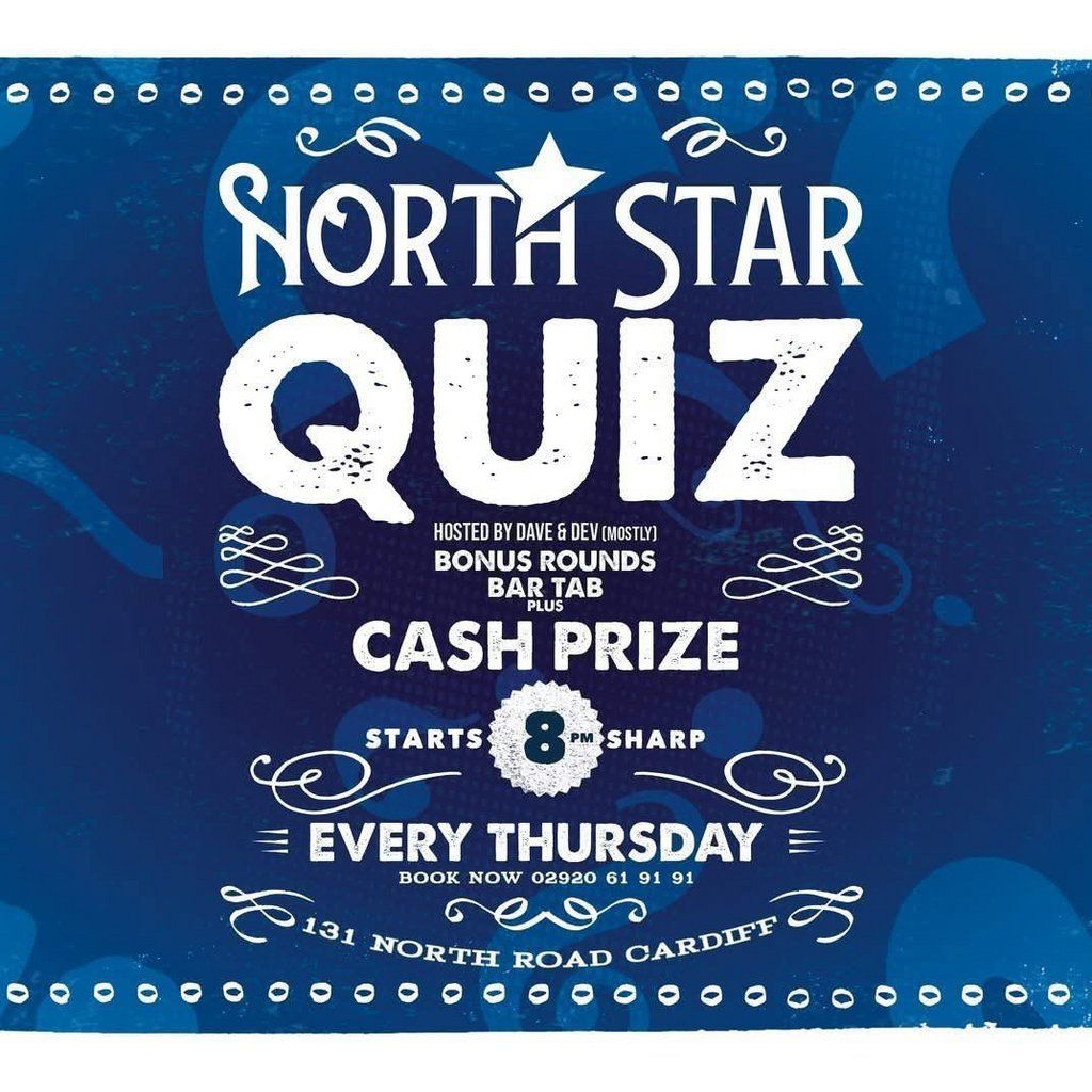 North Star Pub Quiz - Every Other Thursday! | Event in Cardiff | AllEvents