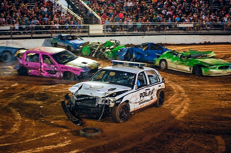 DEMOLITION DERBY “NIGHT OF DESTRUCTION” SATURDAY NIGHT, Montgomery