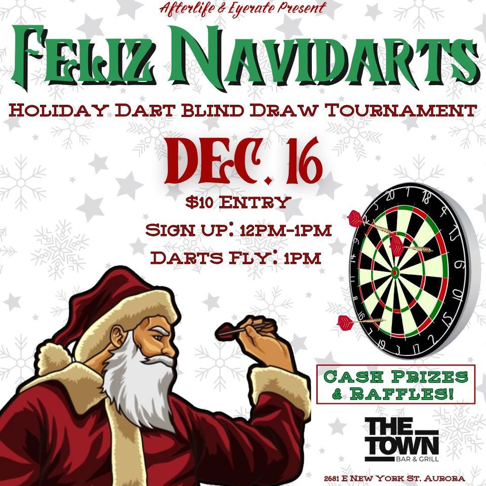 Holiday Day Dart Blind Draw Tournament The Town , The Town Bar