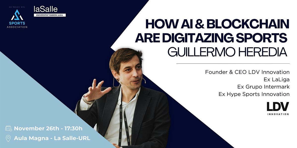 How AI & Blockchain Are Digitizing Sports, 26 November | Event in Barcelona | AllEvents