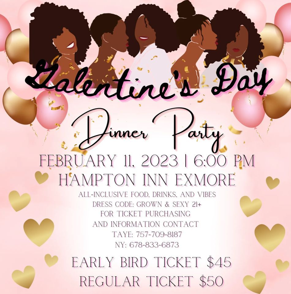 Galentines Dinner Party , Hampton Inn & Suites Exmore/Eastern Shore