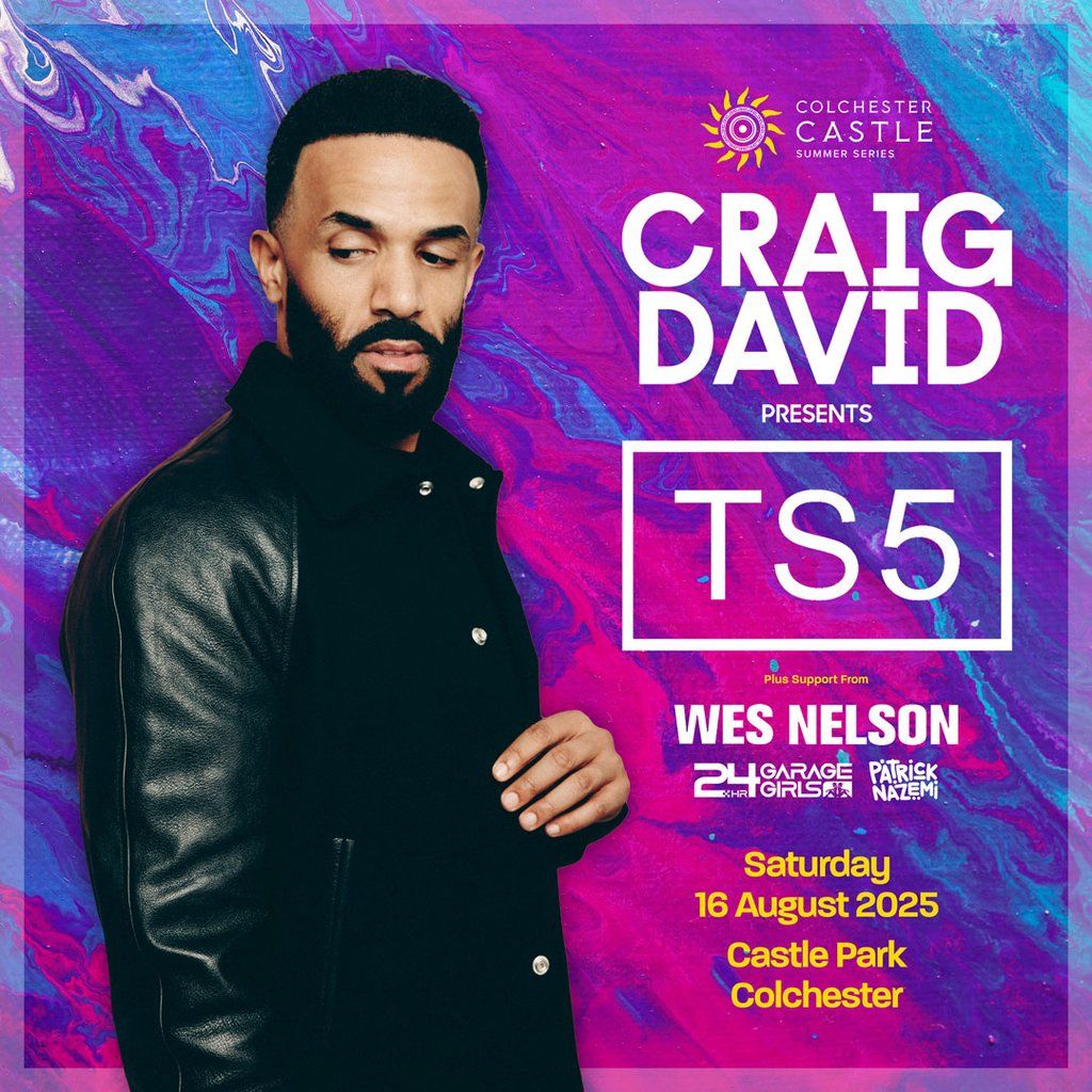 Craig David - Colchester Castle Summer Series, 16 August | Event in Colchester | AllEvents
