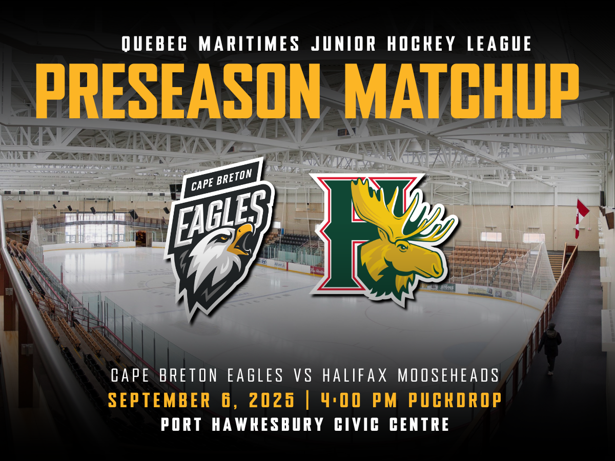 Halifax Mooseheads at Cape Breton Eagles at Centre 200, 31 December | Event in Sydney | AllEvents