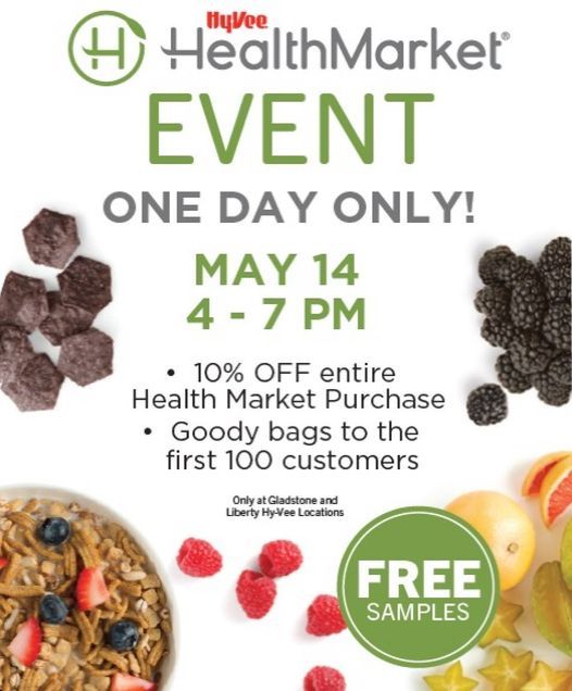 Hy Vee Health Market Event Hy Vee Liberty May 14 2021 Allevents In Is Hyvee Open On Christmas Day 2021