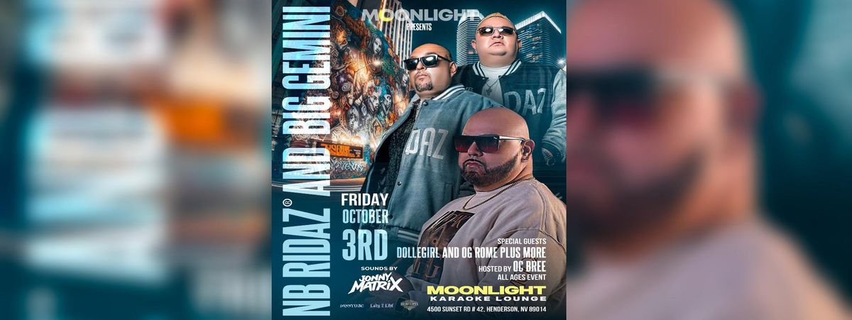 NB RIDAZ AND BIG GEMINI EN HENDERSON, 3 October | Event in Henderson | AllEvents