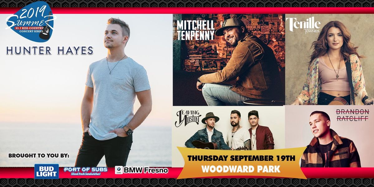 93.7 KISS Country Summer Concert Series featuring Hunter Hayes, Rotary