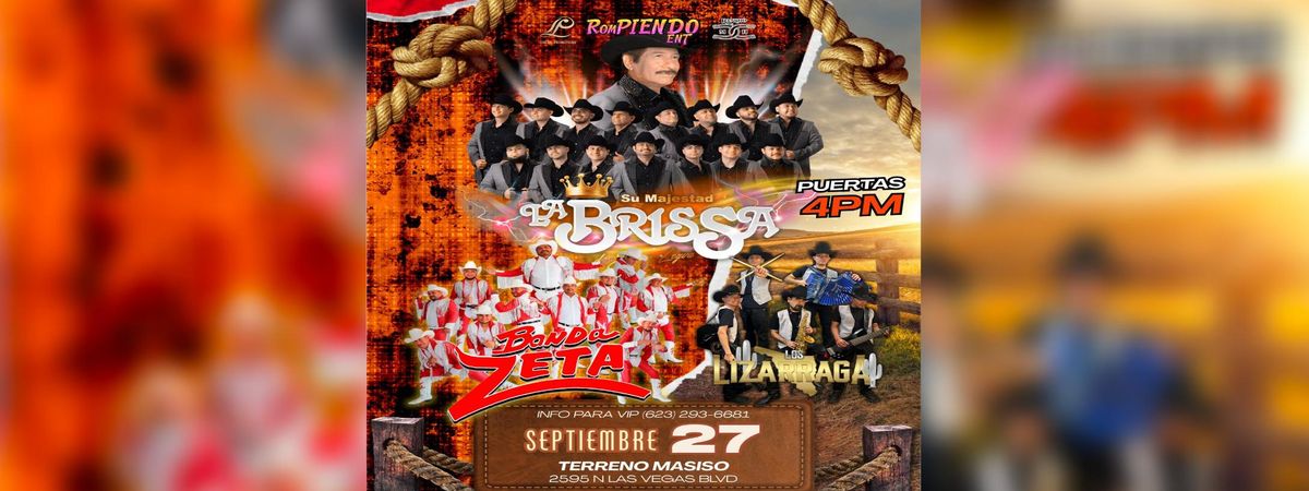 LA BRISSA Y BANDA ZETA, 27 September | Event in North Las Vegas | AllEvents