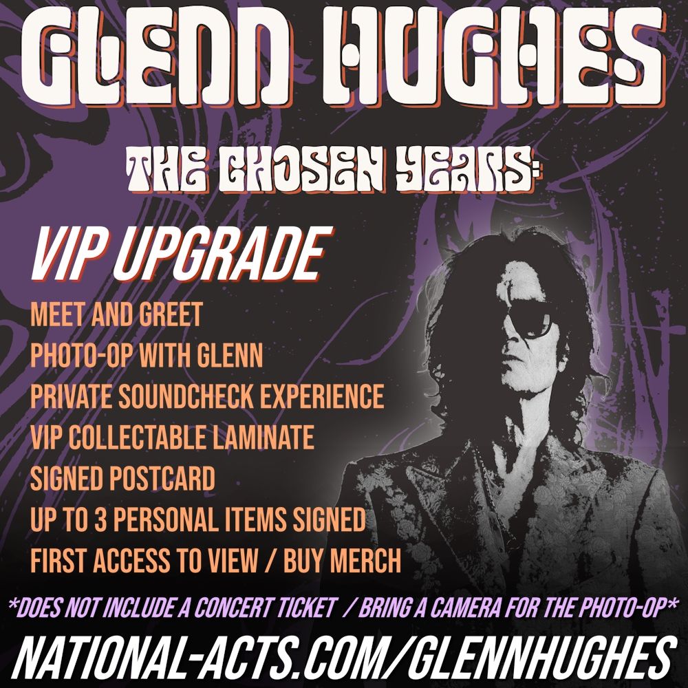 Glenn Hughes Nottingham Tickets, 24 October | Event in Nottingham | AllEvents
