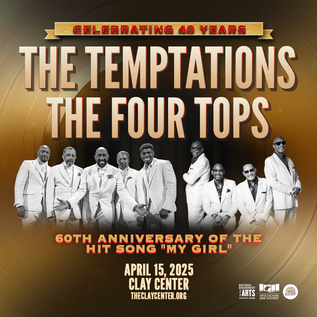 The Temptations & The Four Tops at Tennessee Theatre, 18 April | Event in Knoxville | AllEvents