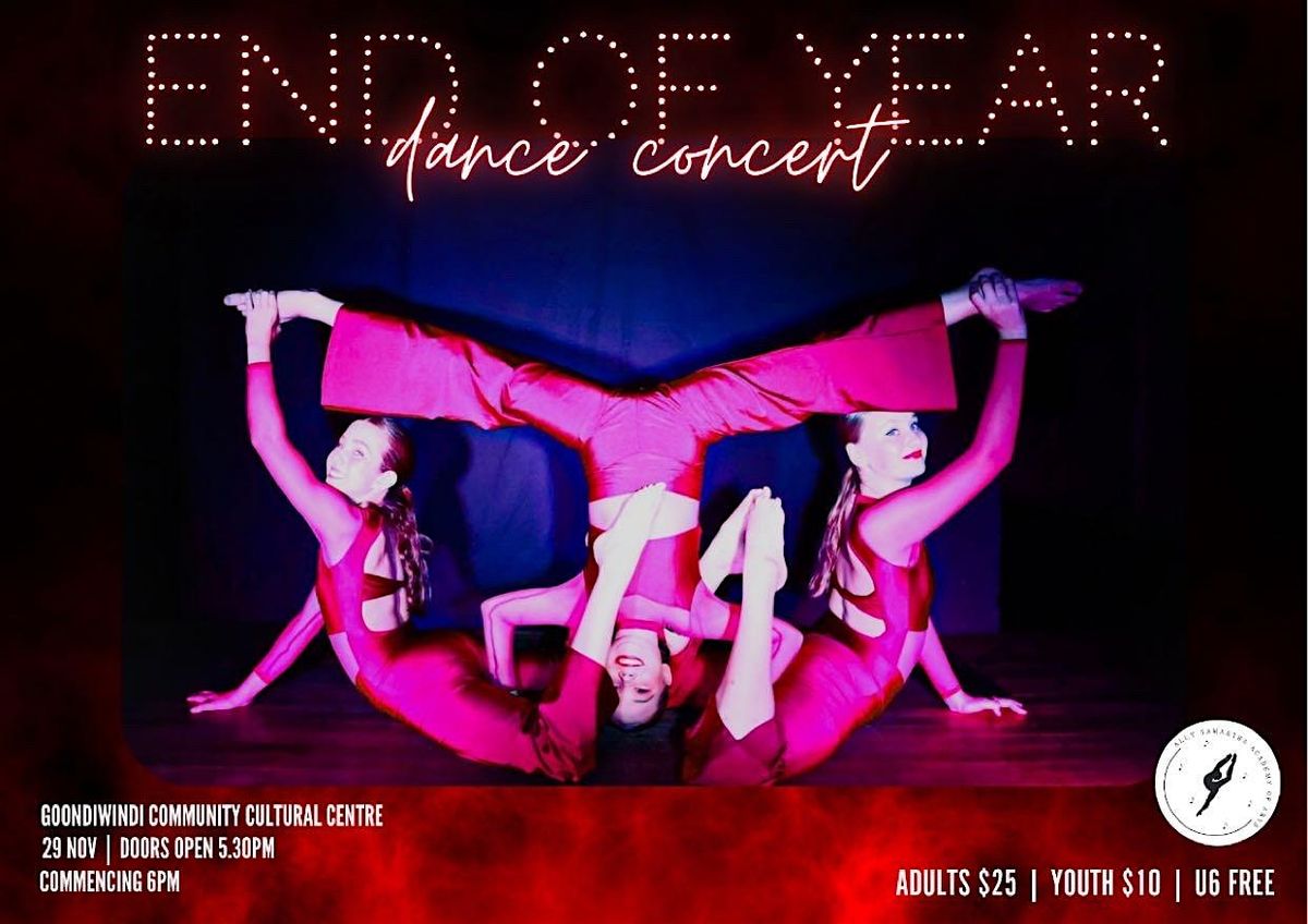 End Of Year Dance Concert, 29 November | Event in Goondiwindi | AllEvents