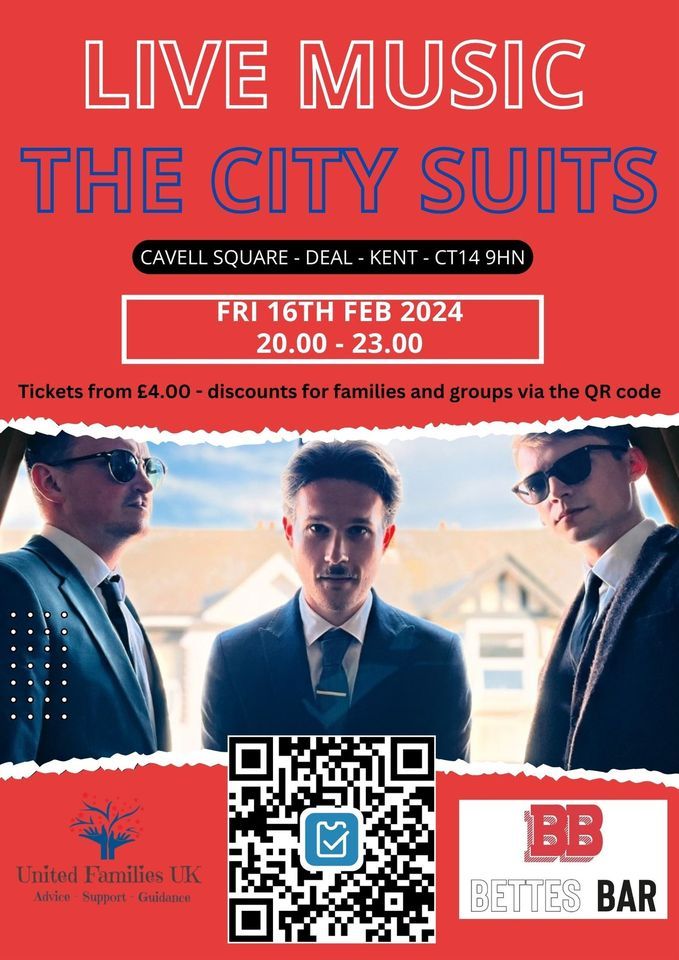 THE CITY SUITS UFUK HEADLINERS, Bettes Bar, Broadstairs, February 16
