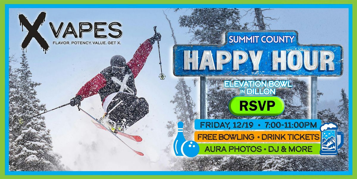 Summit County Bowling Happy Hour & Winter Gear Drive, 19 December | Event in Dillon | AllEvents