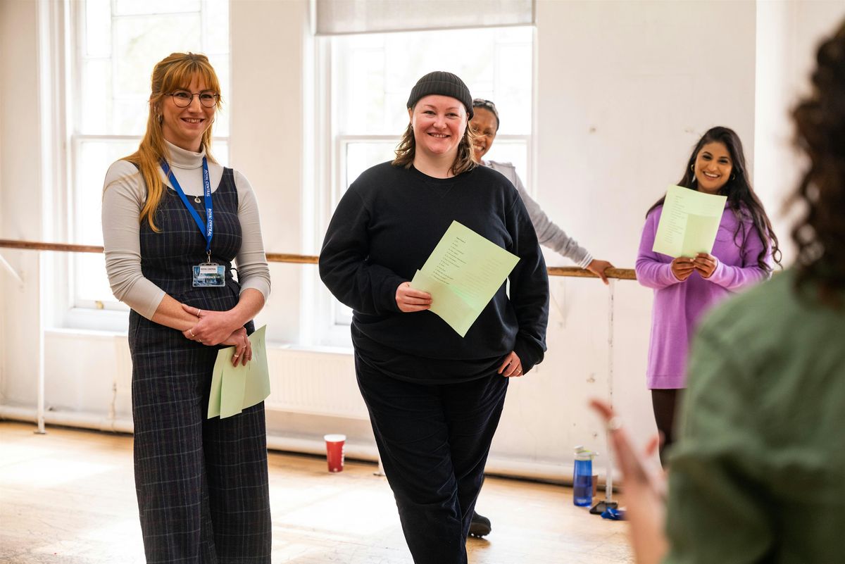 MA/MFA Actor Training and Coaching Taster Session, 12 March | Event in London | AllEvents