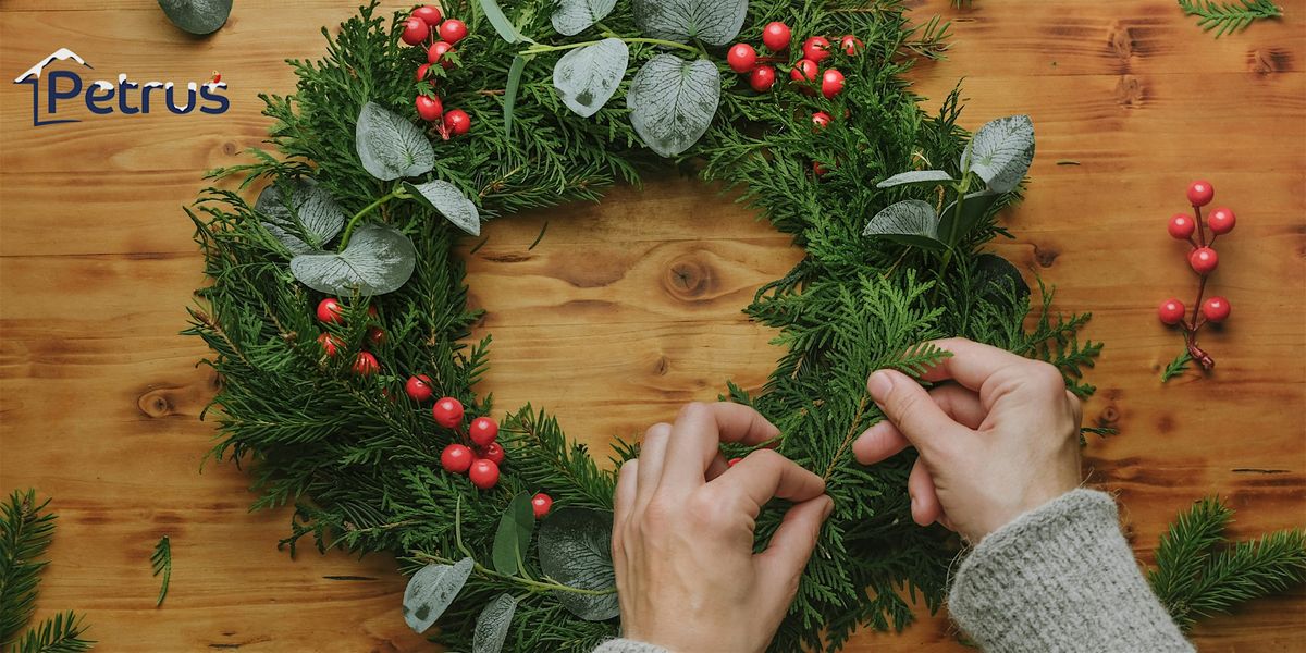 Petrus Wreath Making Morning Workshop, 29 November | Event in Rochdale | AllEvents
