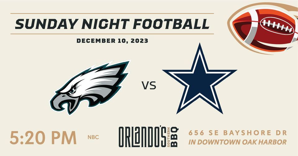 Eagles Cowboys Football & Barbecue Watch with us! , Orlando's Bar