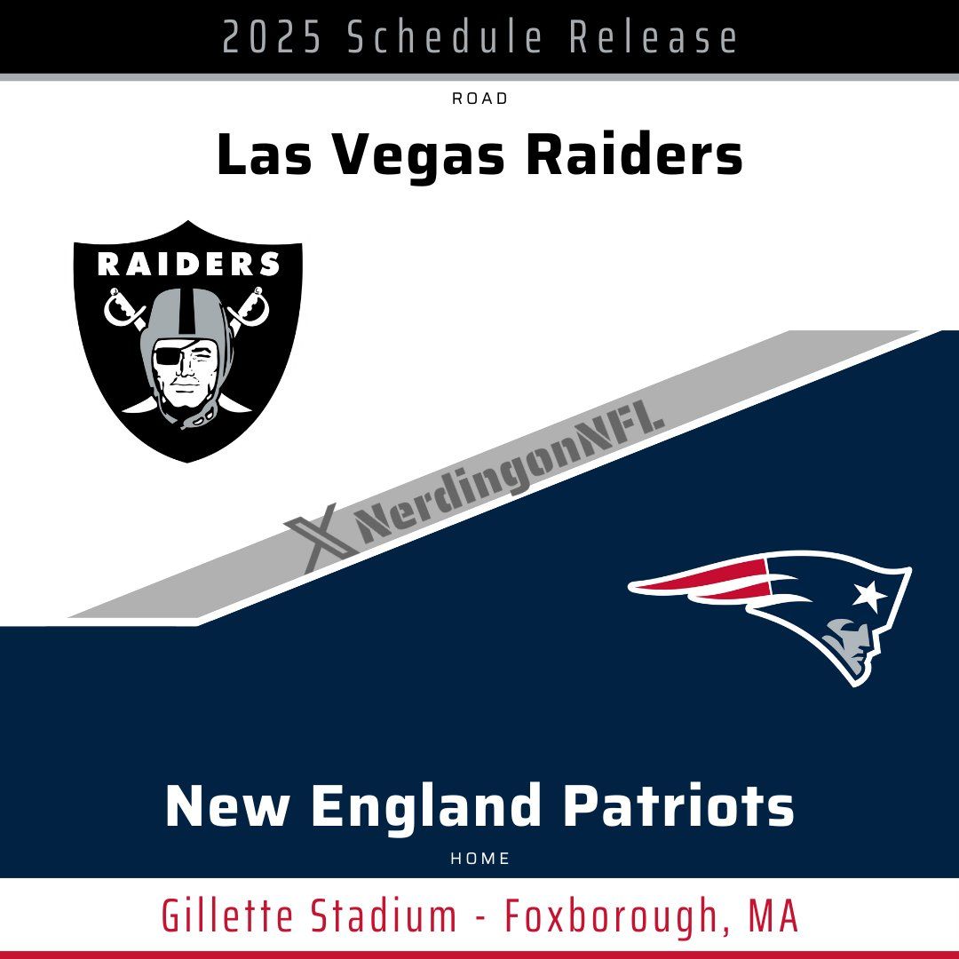 New England Patriots vs. Las Vegas Raiders, 6 September | Event in Foxborough | AllEvents